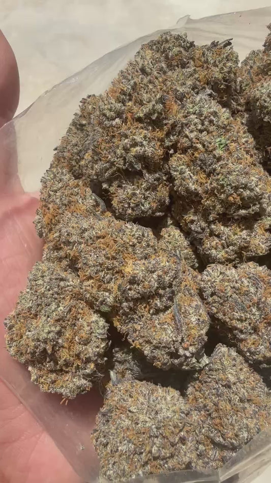 1.Purple Banana Punch OG(Indica)**Exotic($120.oz)(1/2.$70)(10G's.$60)(1/4.$55)(5G's.$50)(1/8.$35)